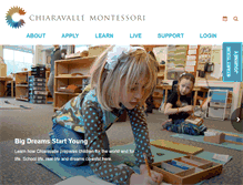 Tablet Screenshot of chiaravalle.org